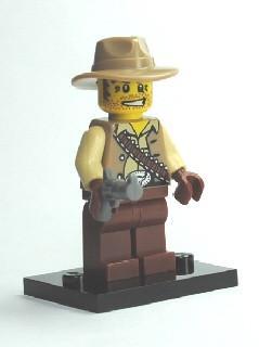 LEGO Minifigure-Cowboy-Collectible Minifigures / Series 1-Creative Brick Builders